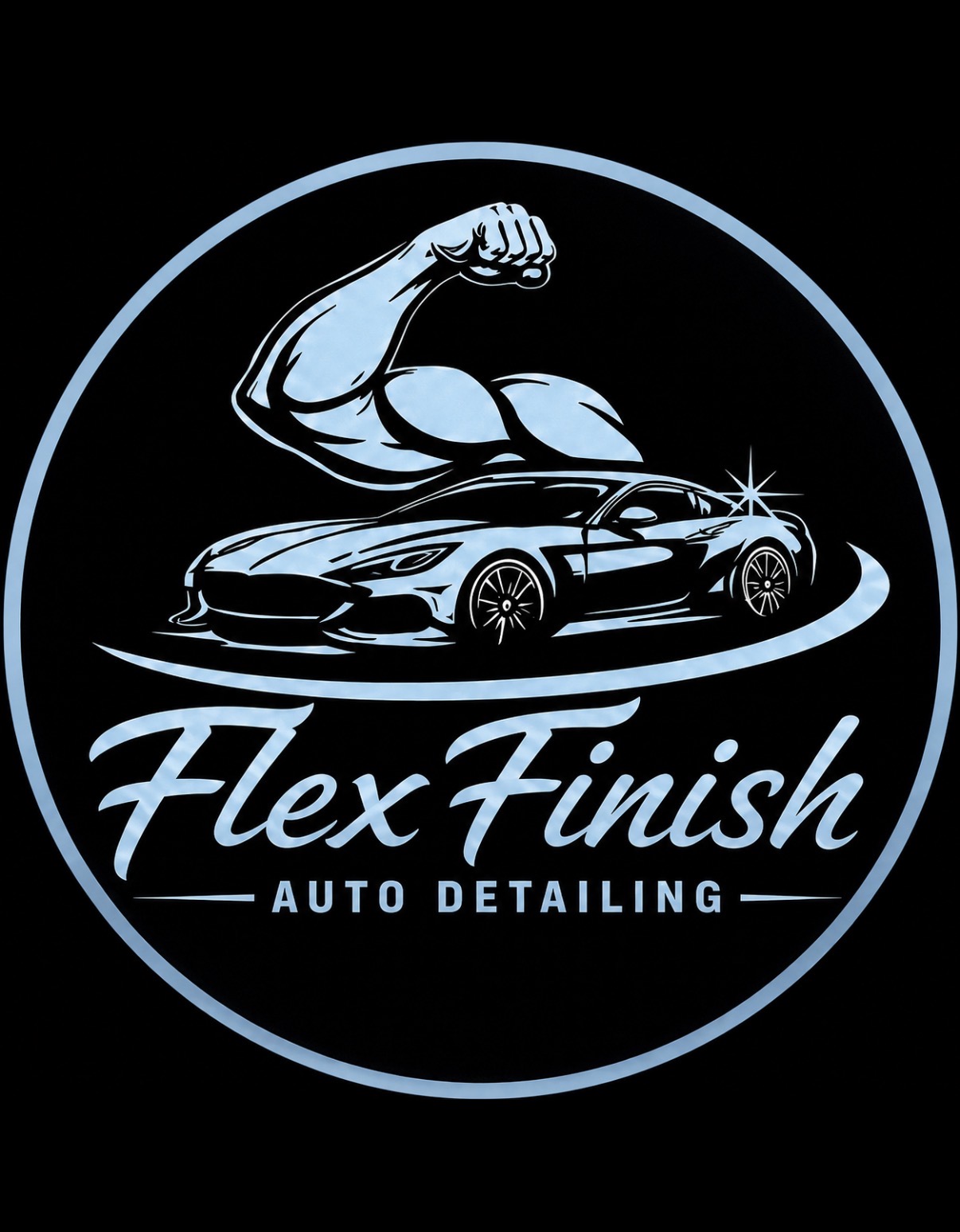 Flex Finish Auto Detailing emblem
